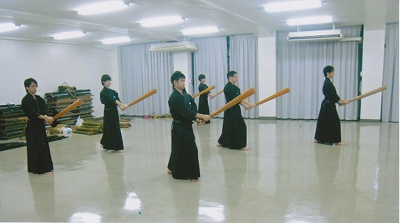 鍛錬棒稽古