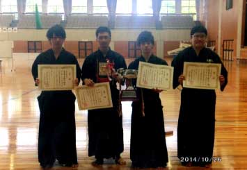 第25回西日本学生居合道選手権大会集合写真