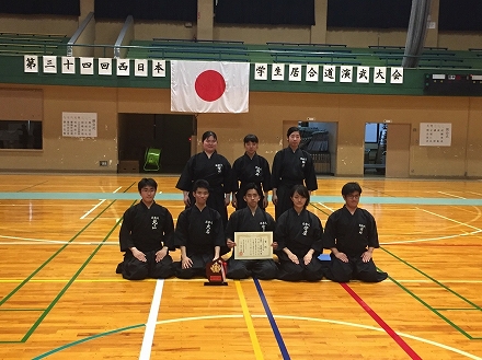 第34回西日本学生居合道演武大会 7月9日開催